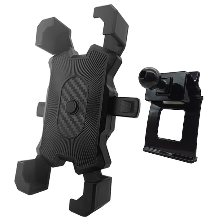 Suport auto pentru telefon, JOCUNDLY, Compatibil cu Audi 2009-2016, Negru