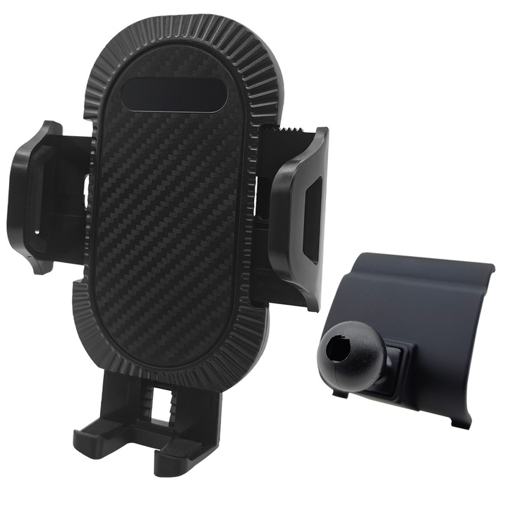 Стойка за телефон за кола JOCUNDLY, съвместима с Audi A6/S6/A7/S7 2021-2018 Черна