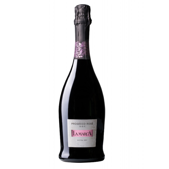 Просеко Розе La Marca Prosecco Rose Millesimato Extra Dry DOC, Купаж - Глера/Пино Ноар, Италия, 750 мл