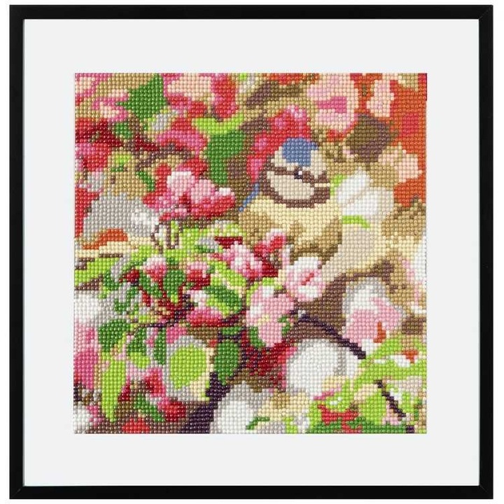Set creativ pictura cu diamante, Diamond painting, Flori, Craft Sensations Flori