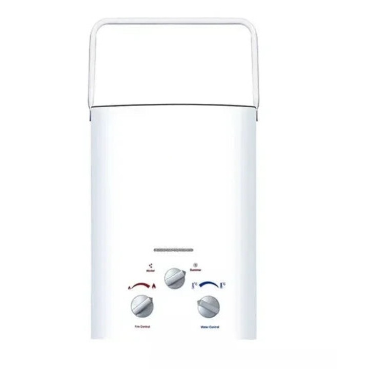 Моментален нагревател, 16KW, LPG, 6L/min, 2800Pa, Неръждаема стомана, 6L, Бял