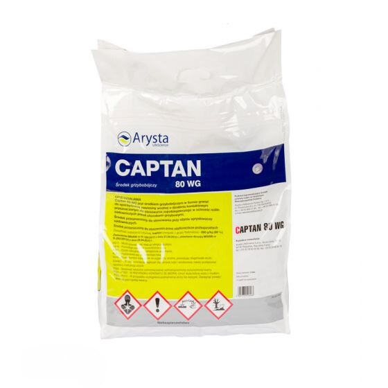 Ingrasamant pe baza de Captan, Captan 80 WDG, 1 kg - eMAG.ro