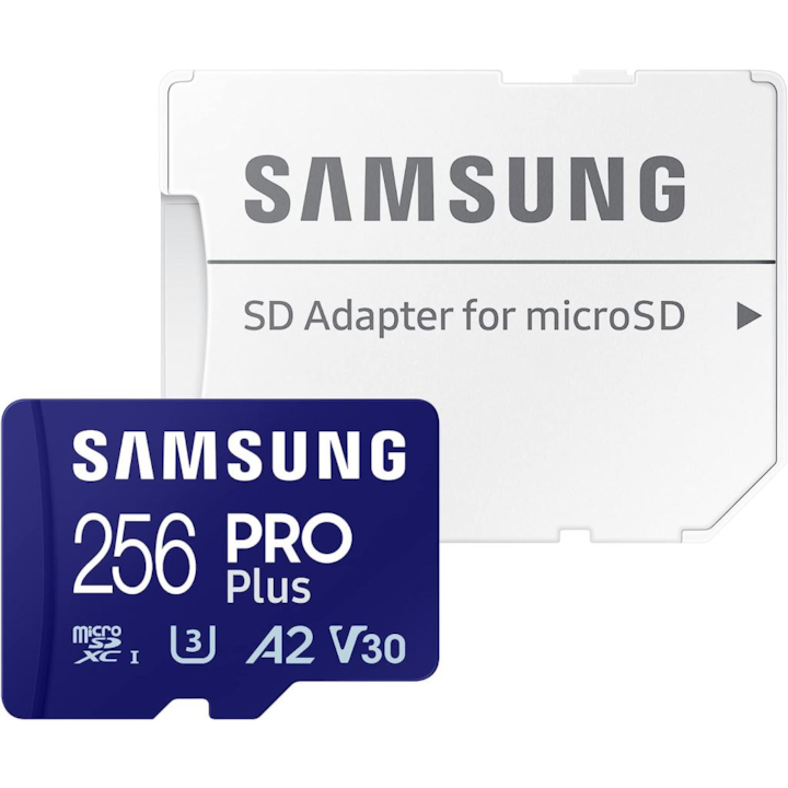 Card de memorie, Samsung, 256 GB, MicroSD