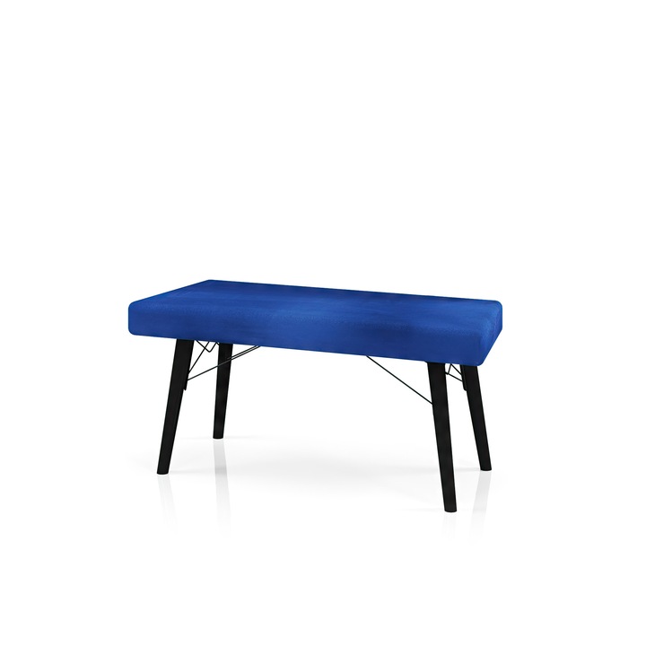 Canapea Babyface Albastru (picior negru) HAMAN