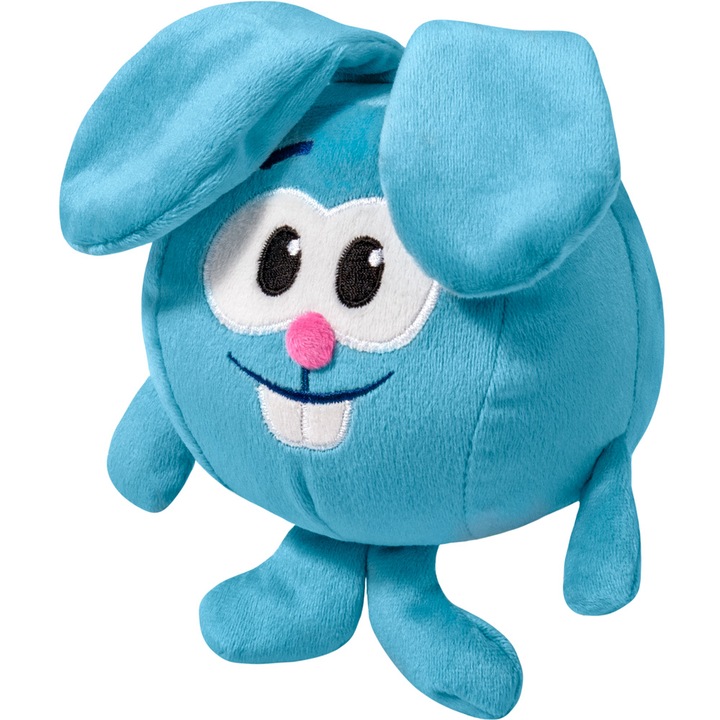 Jucarie de plus Stip - Iepuras balonas azur, 22 cm