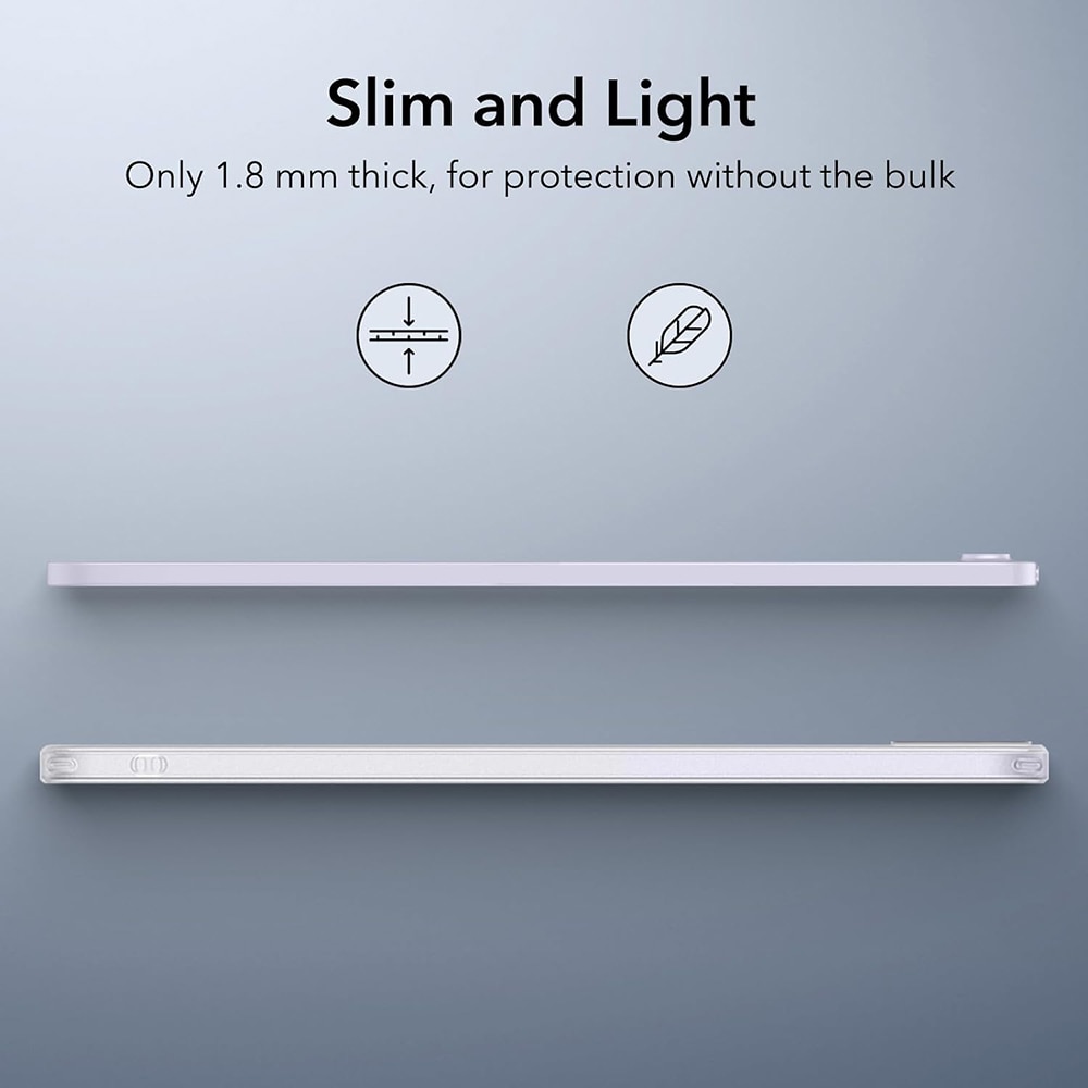 Husa ESR Project Zero compatibila cu iPad Air 4 (2020) / Air 5 (2022) / Air 6 (2024) Frosted Black