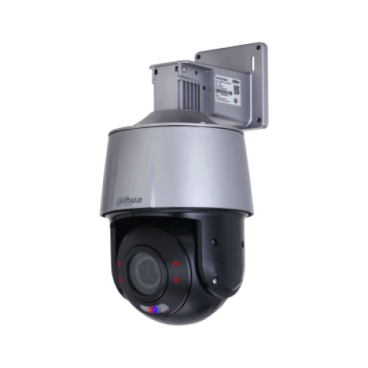 Камера за наблюдение, IP, Speed Dome PTZ, 4 MP, IR 30m, 2.7-13.5 mm, микрофон, високоговорител, слот за карта, PoE, Dahua SD3A405-GN-PV1