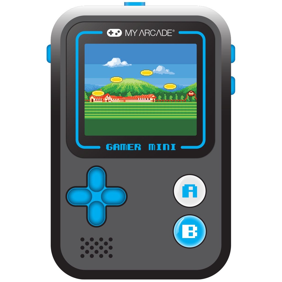Consola portabila, My Arcade, DGUN-3926, Albastru/Gri