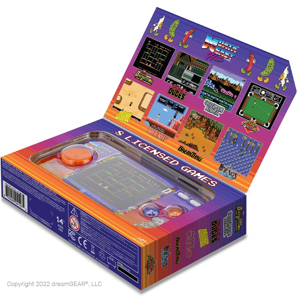 Consola portabila retro Data East 300+, MyArcade, Pocket Player