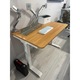 Birou reglabil electric StableDesk Pro, 2 motoare, Ridica 125 kg, Organizator cabluri, Touchscreen, Aplicatie Smart Telefon, Ergonomic, 3 Functii de Memorie, Sistem Anti-Coliziune, Timer, Inaltime 62-128 cm, Cadru Negru mat, Blat 25 mm Lemn - 120 x 75 cm