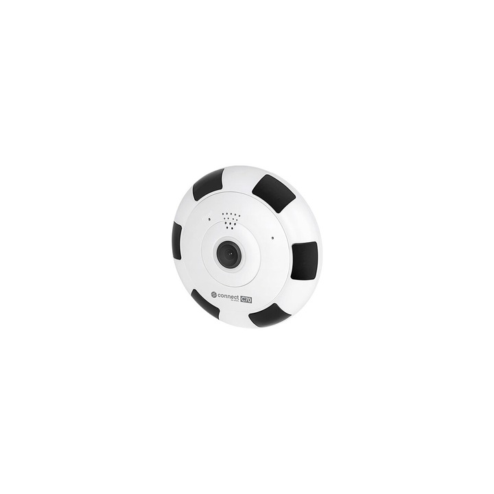 Camera de supraveghere C70 WiFi, 3 Mpx, Interior, Conectare Telefon / PC, Night Vision, 2048x1536 px, aplicatie, Difuzor, Microfon, unghi larg de vizualizare de 360 ​​de grade