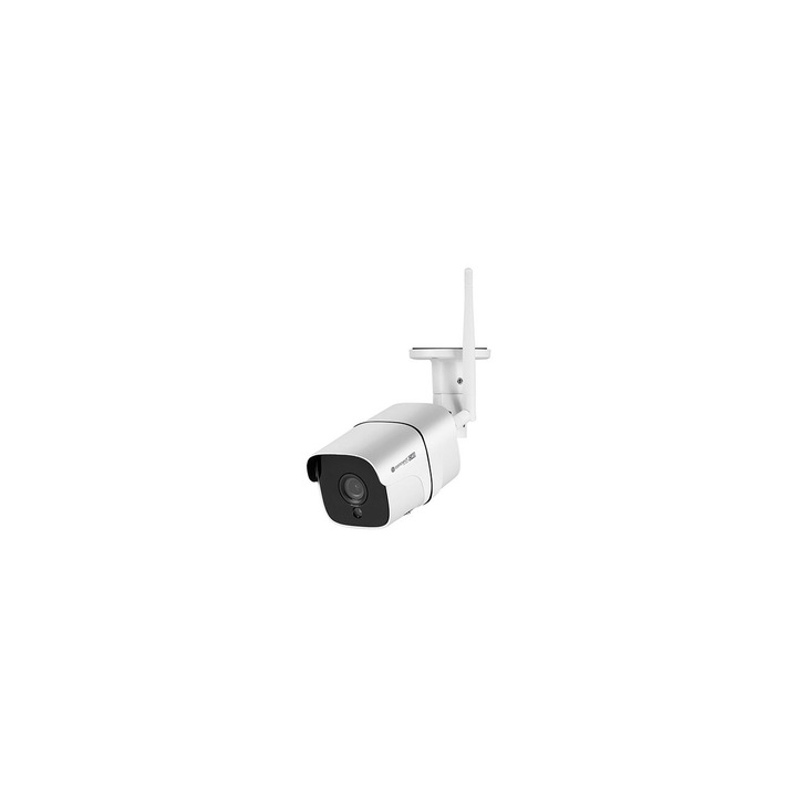 Camera de supraveghere C40 WiFi, 3 Mpx, Exterior IP66, Conectare Telefon / PC, Night Vision, 1080p, aplicatie Tuya Smart, Difuzor, Microfon, Detectare miscare