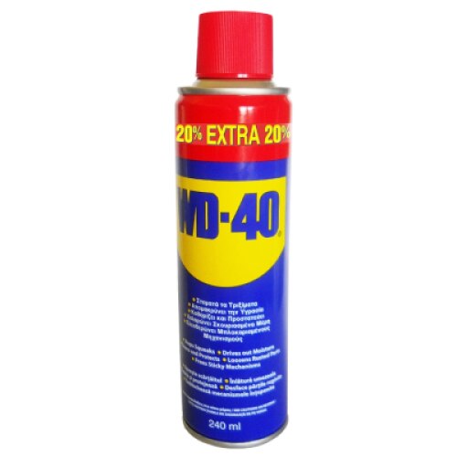 Support WD40 Double TT En Acier Pour Fourgonnette - Porte Bombes De Lubrifiant Avec Pailles