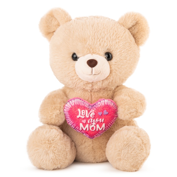 Ursulet de plus cu inimioara, 28 cm