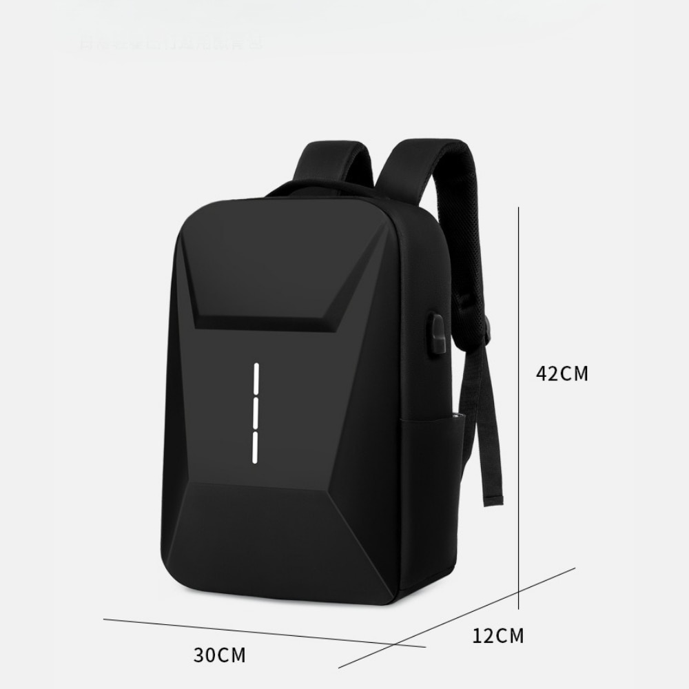 Rucsac Laptop 15.6” KUALIBO®, Multifunctional, 20-35 L, WATERPROOF, Port USB, Sistem Inchidere Antifurt, Materiale de Inalta Calitate, Design 3D Rezistent la Lovituri, Extraconfortabil, Distribuie Greutatea Uniform, Curea Atasare Pe Troler