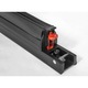 Menabo Silver Ice BLACK ски сноуборд опора на напречни греди, 6 чифта ски / 4 сноуборда