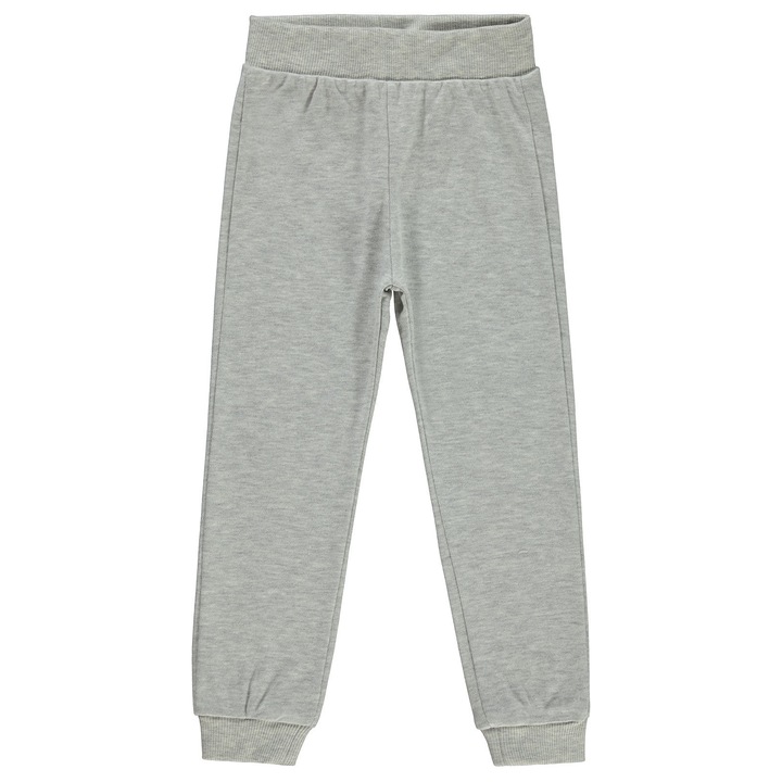 Sportnadrág elasztikus derékkal SNOW MARL gyerekeknek/lányoknak, ERAKIDS, szürke