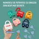 Jucarie amuzanta, in forma de lacat si cheie, Forma masinii, senzoriala, creativa si educativa montessori cu masini, ABS, Sundiguer, Multicolor