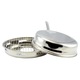 Grill pentru aragaz, cu capac si maner din otel inoxidabil, 32.5x13.5 cm, Grunberg, JN866/1