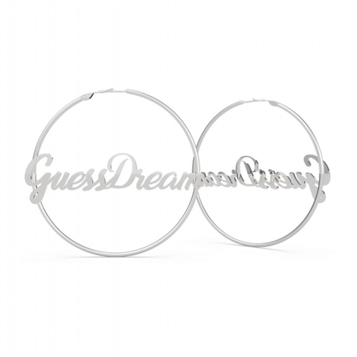 Cercei Guess Dream&Love UBE70133, Argintiu