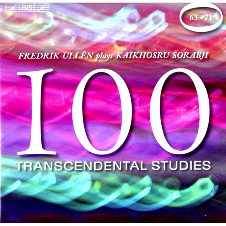Fredrik Ullen: Sorabji100 Transcendental Studies [CD]