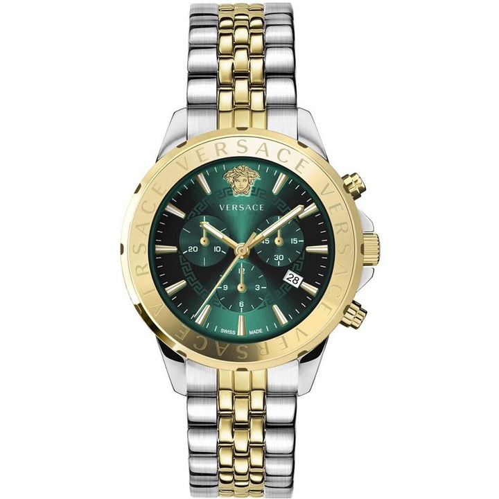 Мъжки часовник Versace VEV602023, Кварцов, 44мм, 5ATM