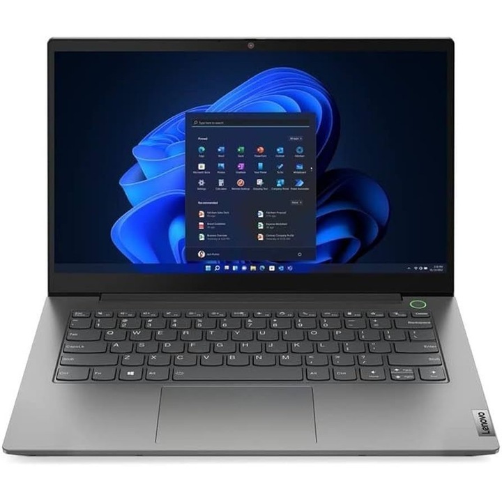 Laptop Lenovo ThinkBook 15 G4 IAP, 15,6 hüvelykes, Intel Core i3-1215U 4 C / 8 T, 2,6 GHz - 4,2 GHz, 8 MB gyorsítótár, 28 W, 8 GB RAM, 256 GB SSD, Intel Iris Xe Pro Graphics, Windows 11