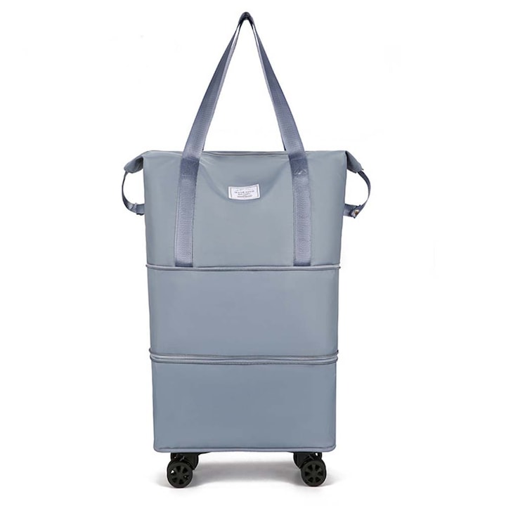 Многофункционална чанта за пътуване Dollcini, нова преносима чанта за сухо и мокро разделяне, фитнес чанта 432014 синя, 54x23x80cm