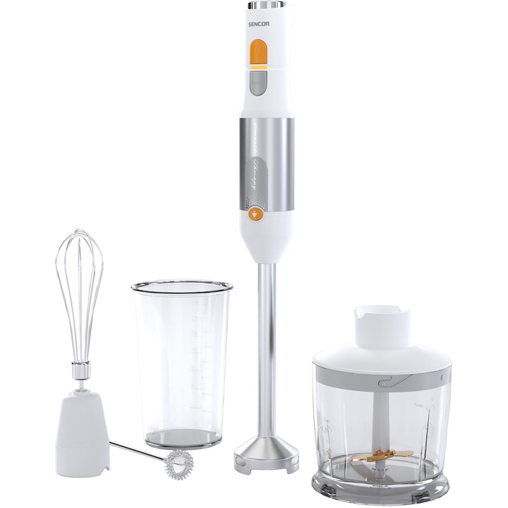 Sencor SHB 6301WH Ръчен пасатор, 1200 W, бял