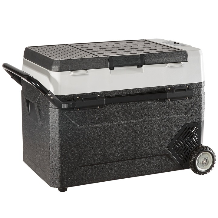 Хладилник за кола, 20L, 24V, 60W, 45dB, 0.6kw.h/24h, ABS, Черен