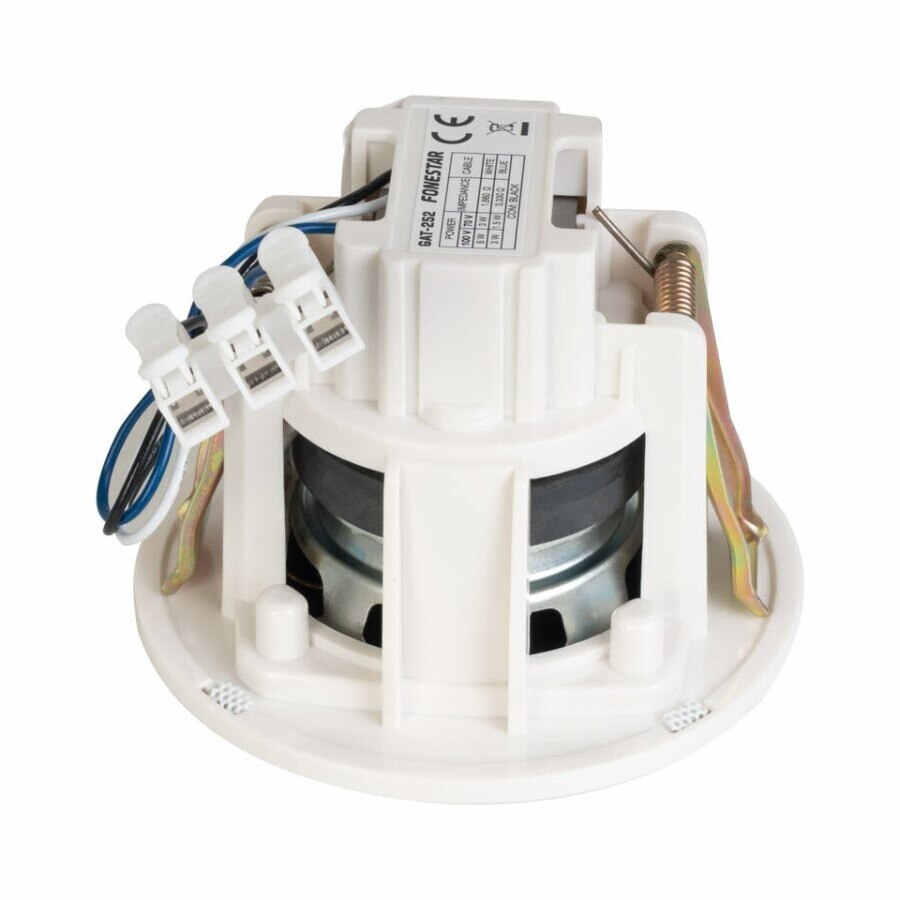Difuzor de plafon, Fonestar, 6 W, 3V, Alb