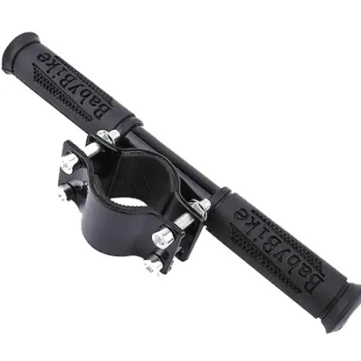 Ghidon pentru trotinete, Silicon/Otel, 23 cm, Compatibil cu Xiaomi M365, Negru