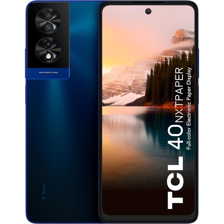 Смартфон TCL 40 NXTPAPER, 8GB RAM, 256GB, 4G, Midnight Blue