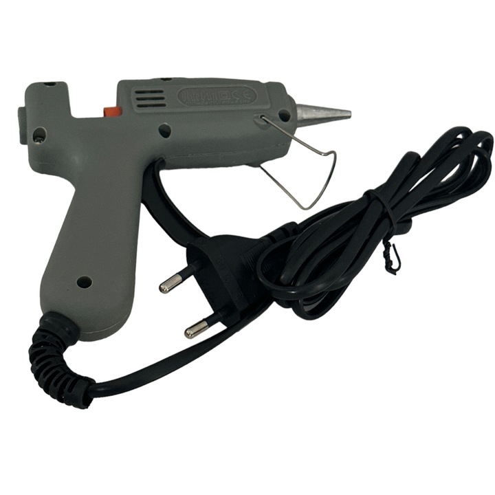 Pistol de Lipit cu Silicon, Temperatura Duala 15-25 W, 13x11 cm