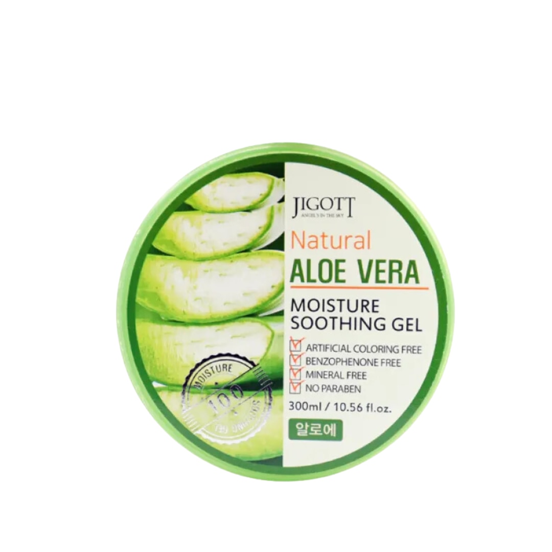 Gel calmant pentru fata cu Aloe Vera, Jigott, Natural Aloe Vera ...