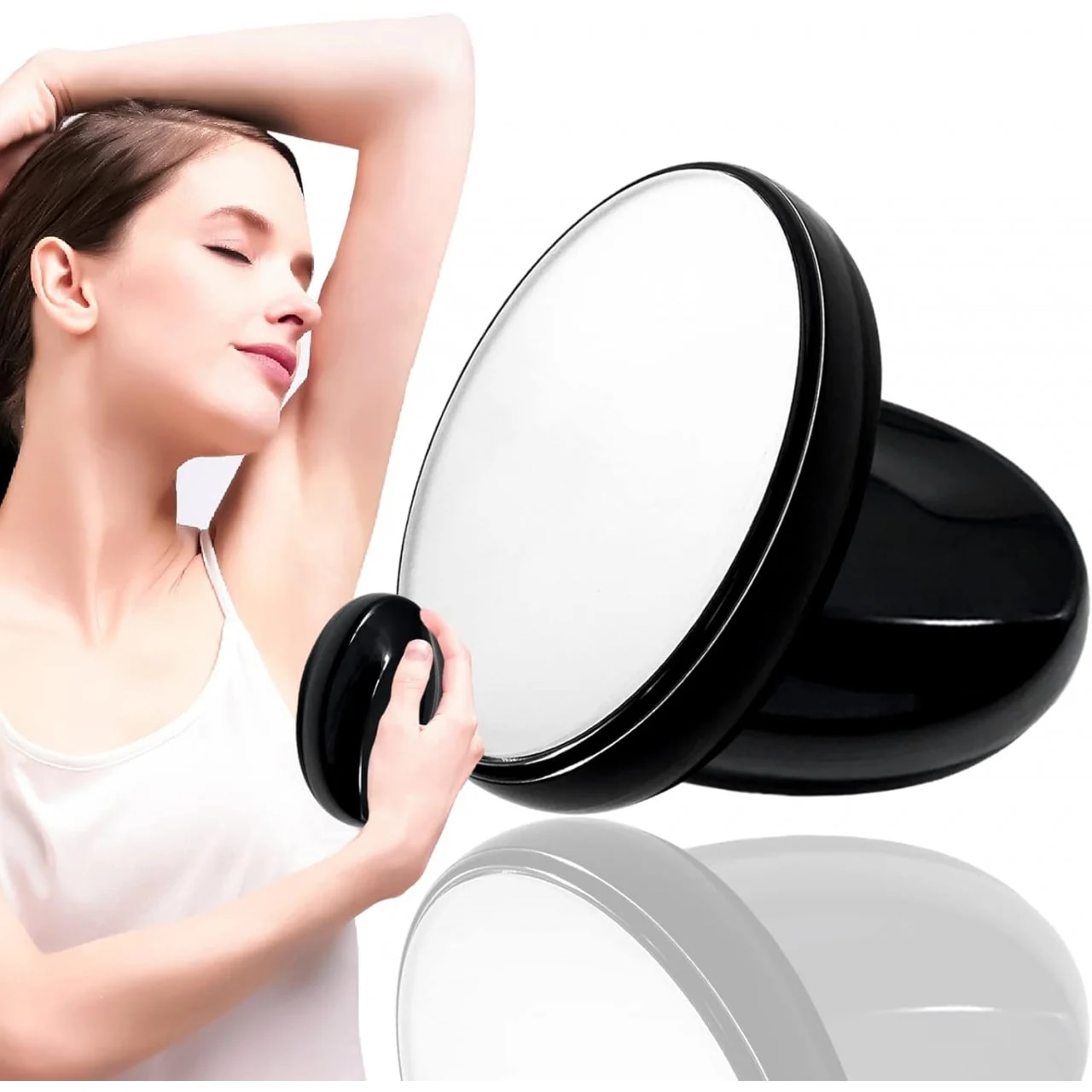 Epilator cu cristale Duolam, negru, 7 x 11 cm eMAG.ro