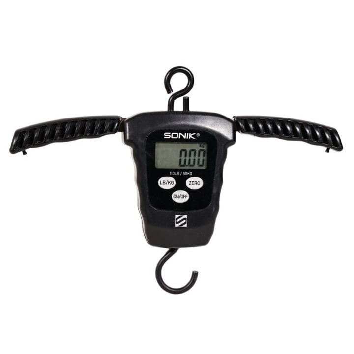 Sonik digitális összecsukható horgászmérleg 50 kg