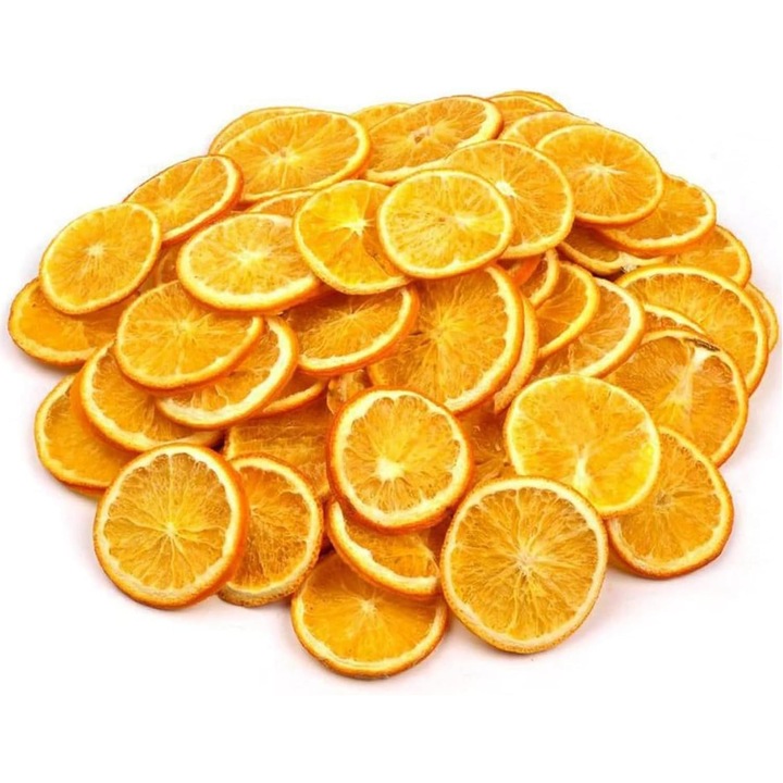 Felii de Portocala Decorative si Parfumate MONDESA®, Punga de 250 g pentru Potpourri, Artizanat si Decoratiuni de Craciun