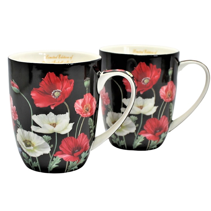 Set de 2 cani pentru cafea sau ceai