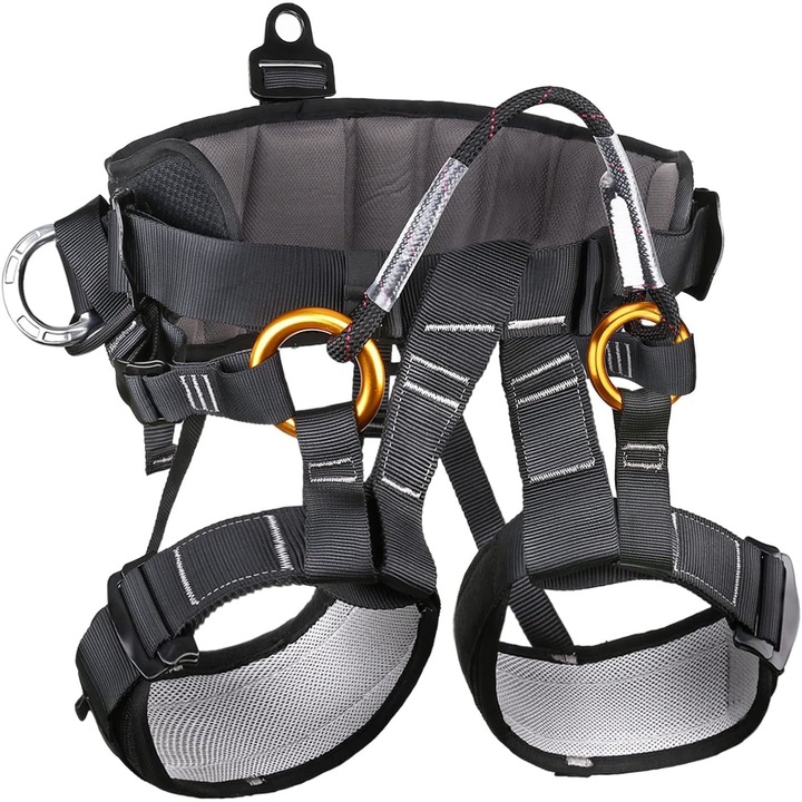 Ham de siguranta jumatate de corp QttvbTna, poliester, ajustabil, respirabil, 70-130cm, 50-65cm