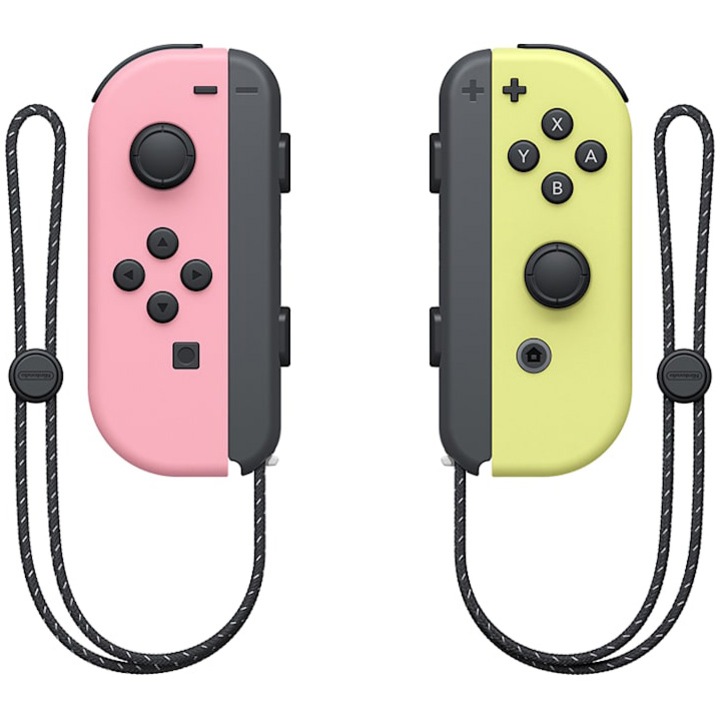 Контролер Nintendo Switch Joy Con Pair, розов / жълт
