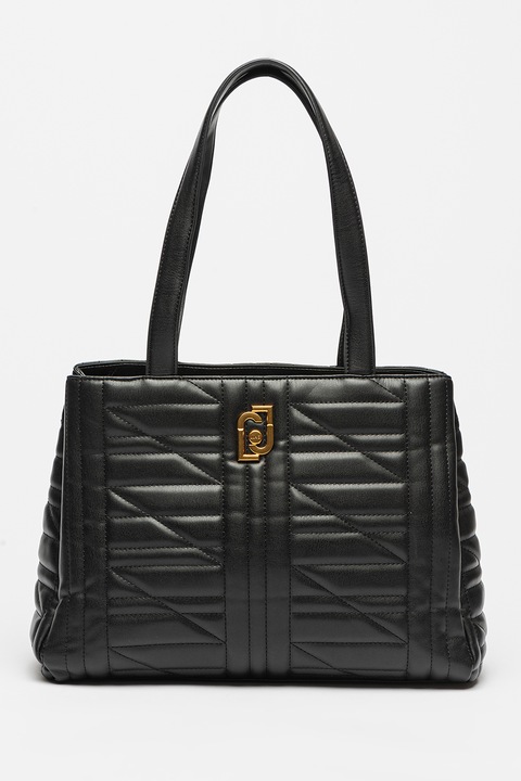 Liu Jo, Geanta din piele ecologica cu bareta de umar, Negru