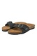 Pepe Jeans London, Csatos papucs, Fekete, 45
