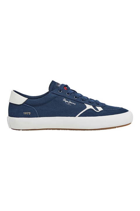 Pepe Jeans London, Спортни обувки с велур, Тъмносин