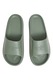 Pepe Jeans London, Papuci cu logo, Kaki, 40