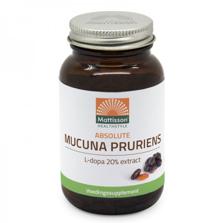 Supliment alimentar, Mattisson Healthstyle, Relaxare, Mucuna, 120 tablete