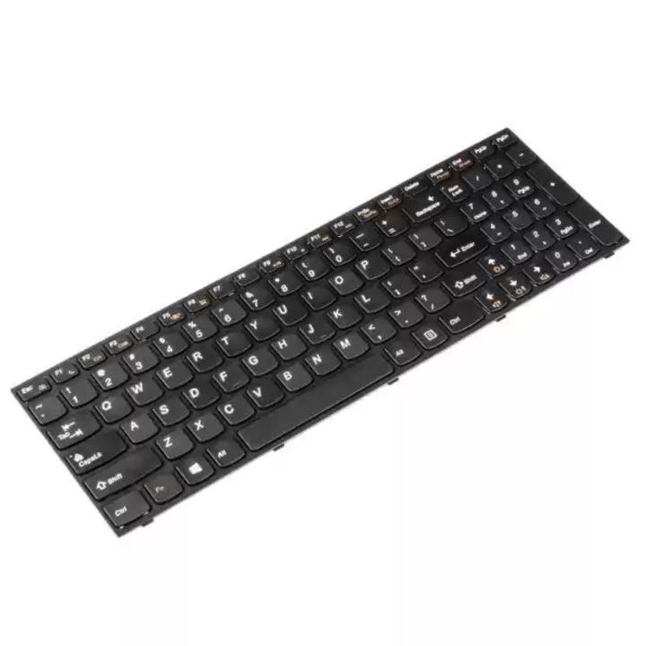 Prémium laptop billentyűzet Lenovo B5400 B5400A M5400 M5400A készülékhez, nemzetközi elrendezés, fekete