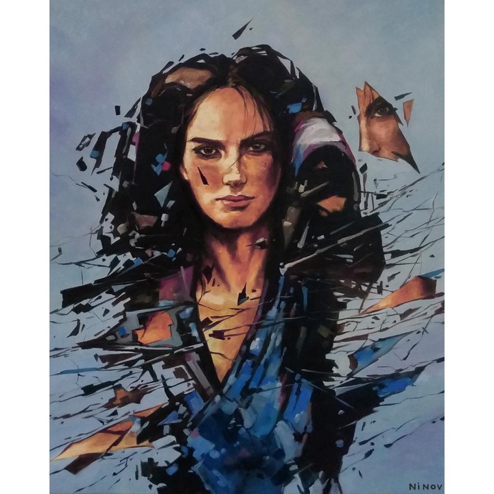 Set pictură pe numere, ITA Art, Multicolor, 40x50cm