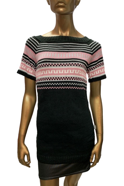 Pulover dama, JUP, Acril, Negru, M