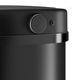 Cos de gunoi cu senzor automat, 70L deschidere/inchidere silentioasa, otel, negru